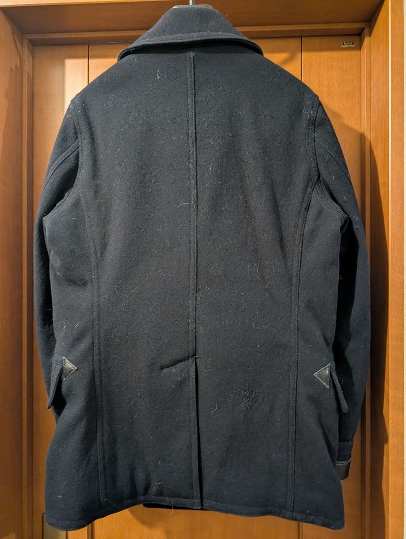 や*ん様 NigelCabourn 日本製 メルトンミリタリーピーコート 48 - メルカリ