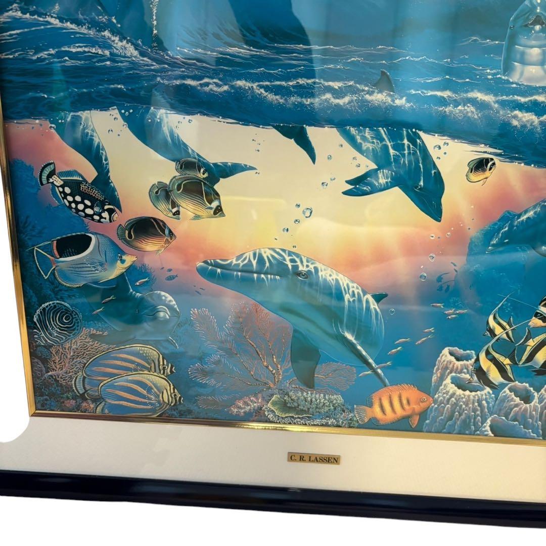 希少☆ クリスチャンラッセン ソーサラー・オブ・ザ・シー ポスター