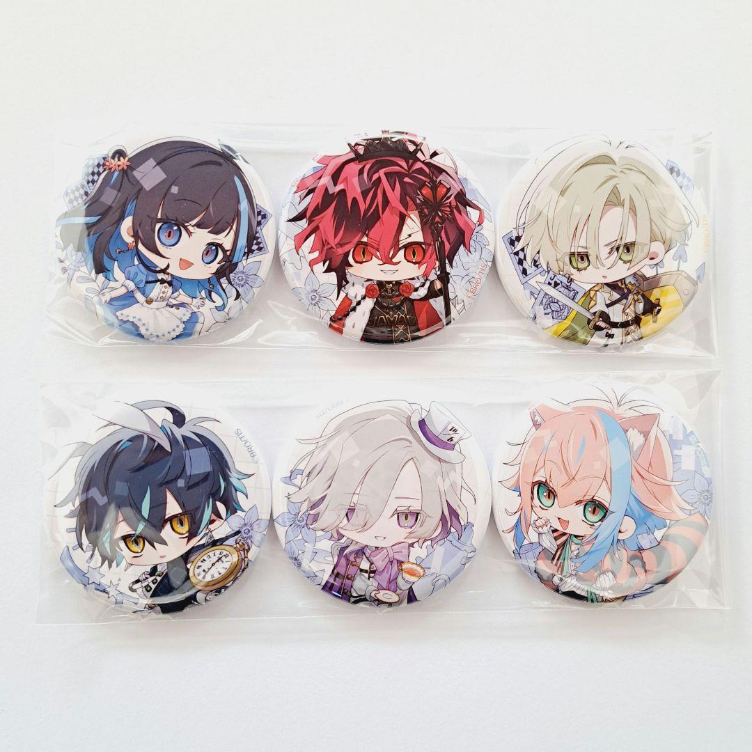 UN:LOGICAL アンロジカル アリスNET特典 缶バッジ 戒 雅火 ユーリ