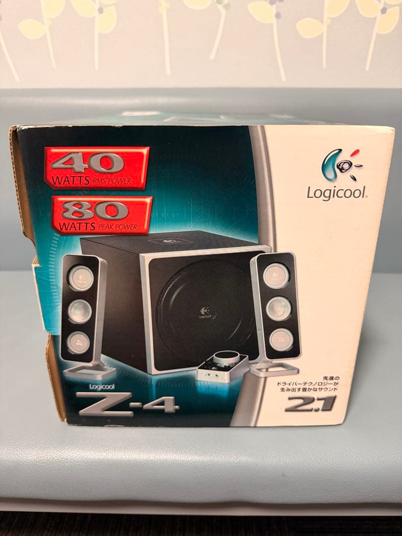 【新品・未開封】名機 Logicool Z-4 2.1ch スピーカーシステム