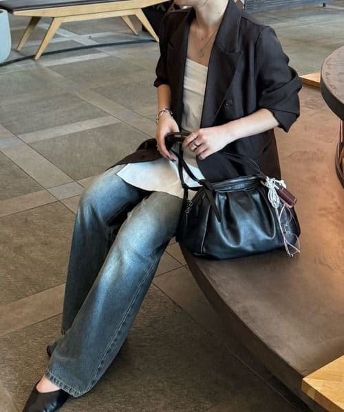 ear PAPILLONNER 《本革/430g》コロンボストンバッグ