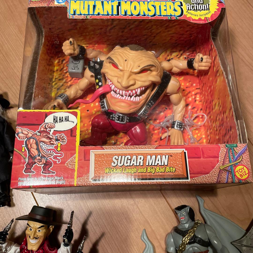 90年代 アメコミ SUGAR MAN ミュータントモンスター フィギュアセット