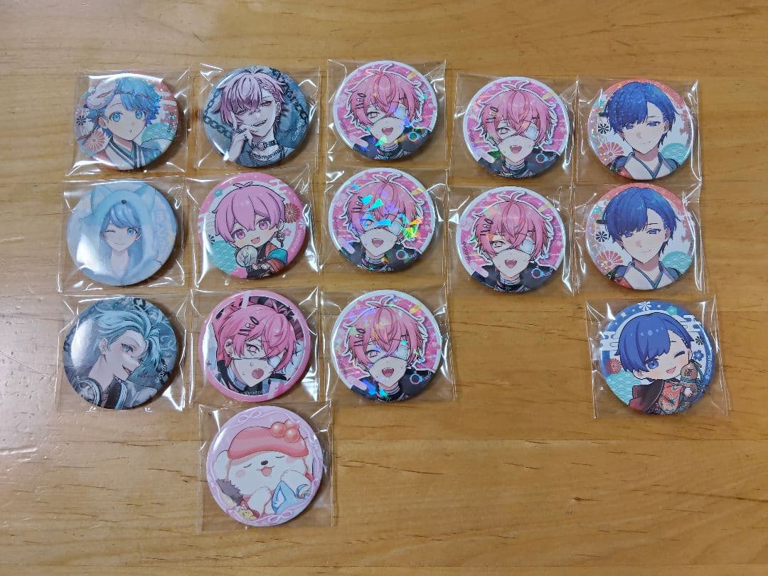 複数値引 1/12追加】いれいす 缶バッジ - メルカリ