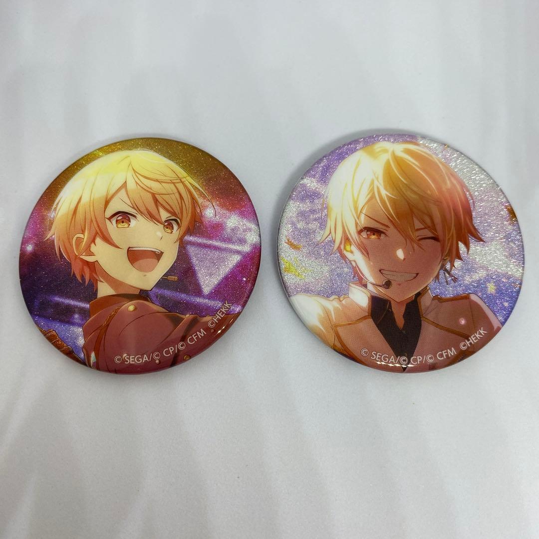 プロセカプロジェクトセカイ グリッター缶バッジ ワンダショ 天馬司