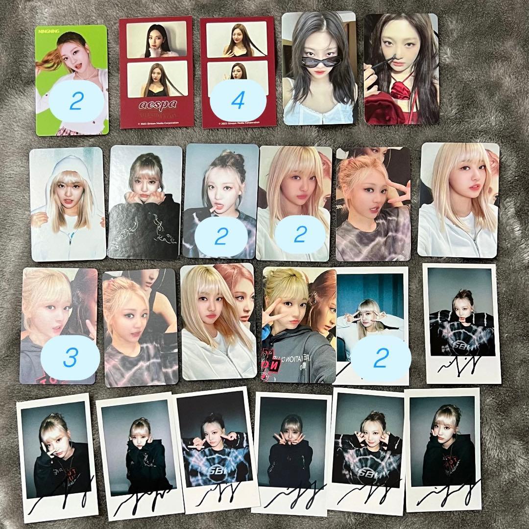 aespa ニンニン 即購入‪✕‬ aespaニンニン：超ミニワンピ×レースのニーハイで大人可愛く FILAの