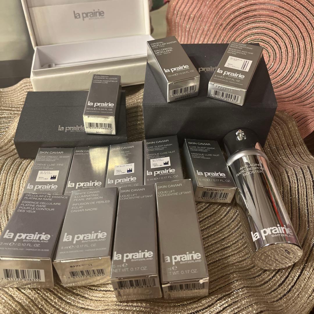 la prairie サンプルセット ギフトボックス付き ギフトボックス L - ラ・セゾン・ド・フランセ