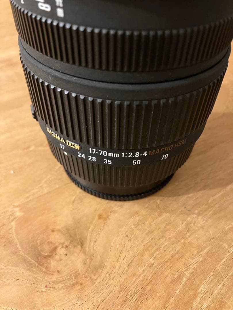 希少　SIGMA DC 17-70mm F2.8-4 OS有