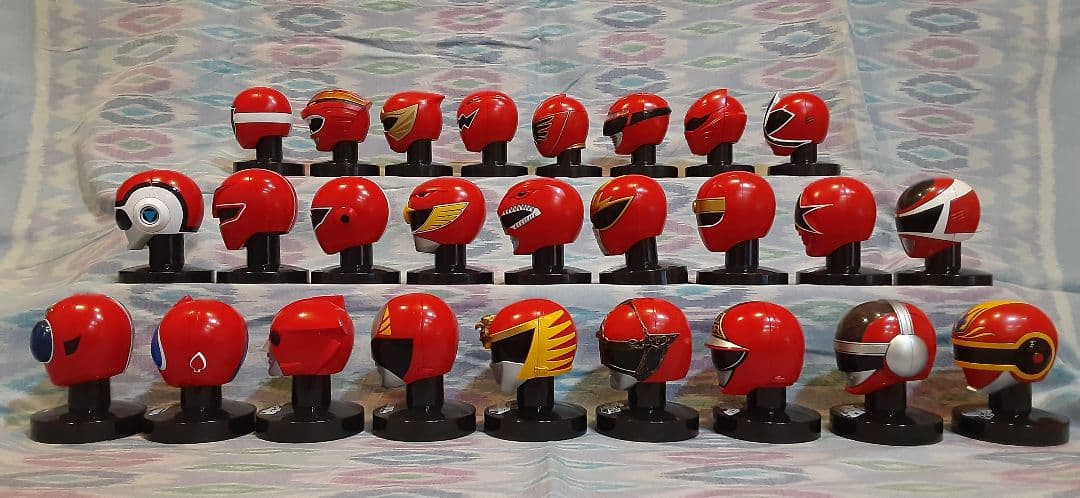 スーパー戦隊マスクコレクション ~赤の伝説~ - メルカリ