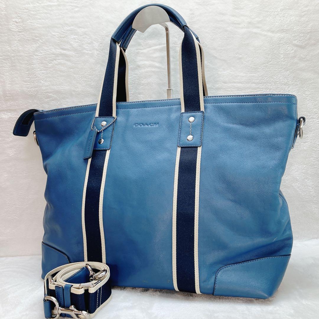 ✨美品✨COACH コーチ ヘリテージ 2wayボストンバッグ 大容量 レザー COACH（コーチ） ボストンバッグ 旅行かばん メンズ COACH 2Way レザー