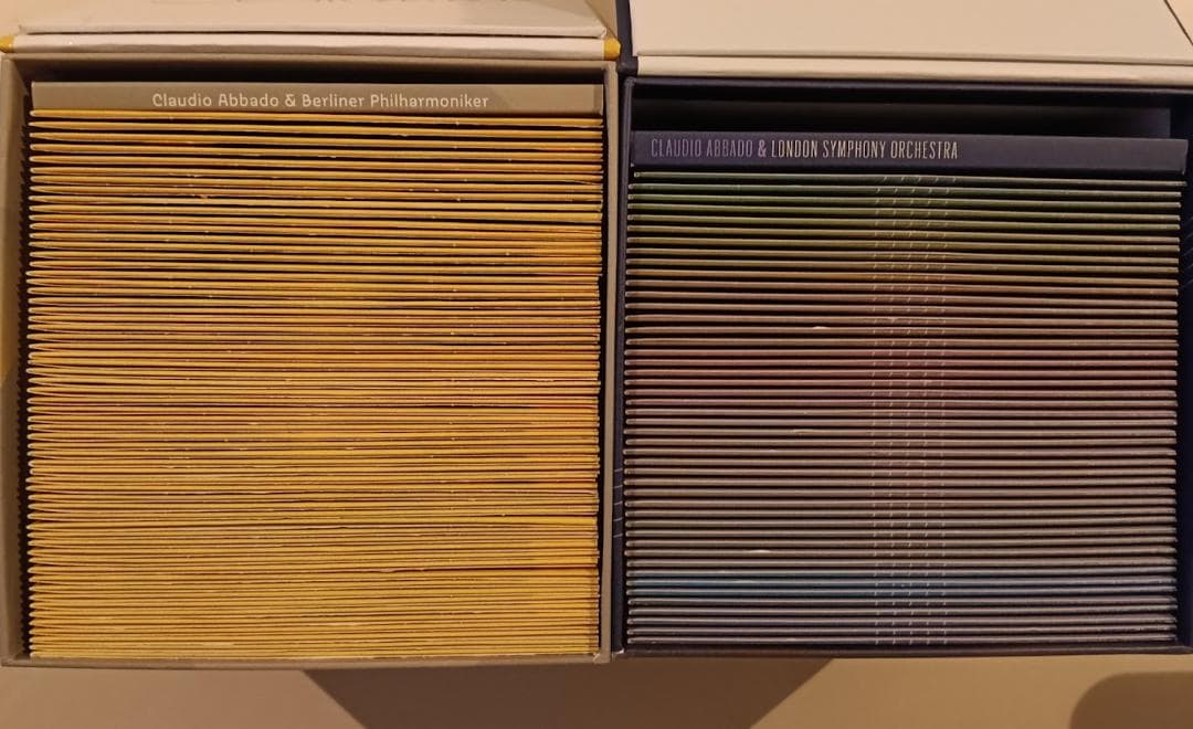 限定版にて完売・2BOX】クラウディオ・アバド ベルリン・フィル