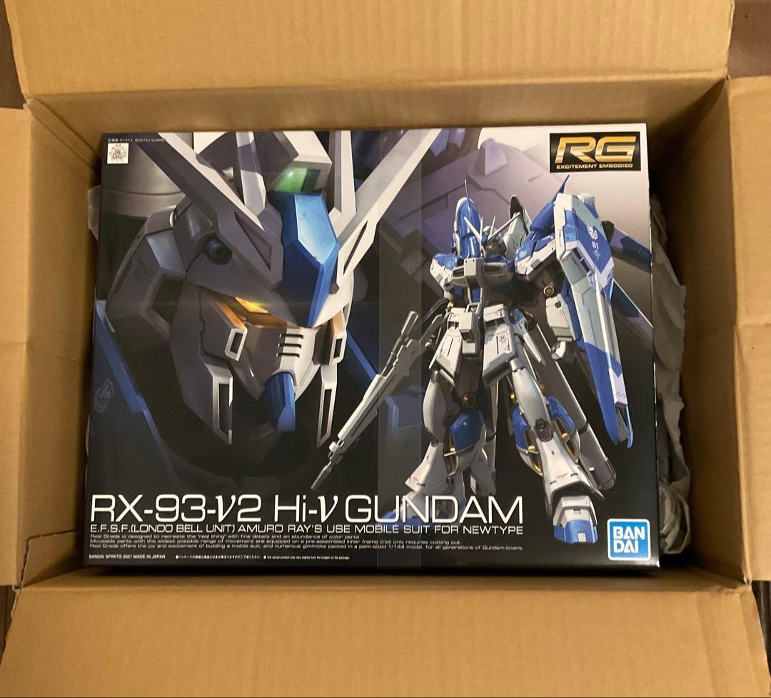 RG RX-93-V2 Hi-ν Gundam 注文販売【RG 1/144 RX-93-ν-2 Hi-ν Gundam Hi−νガンダム 塗装済