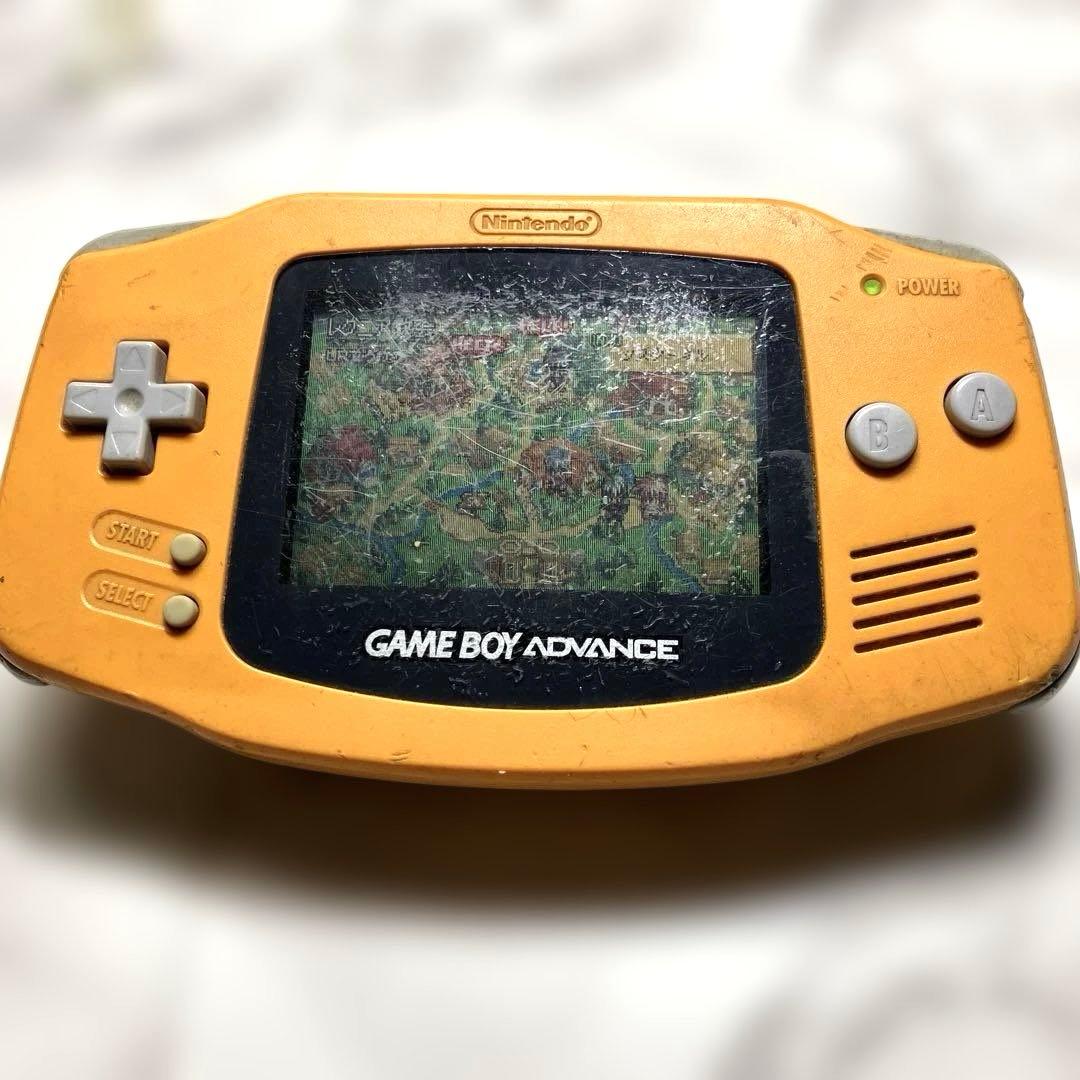 ゲームボーイアドバンス オレンジ Nintendo 【作動確認済み】 - メルカリ