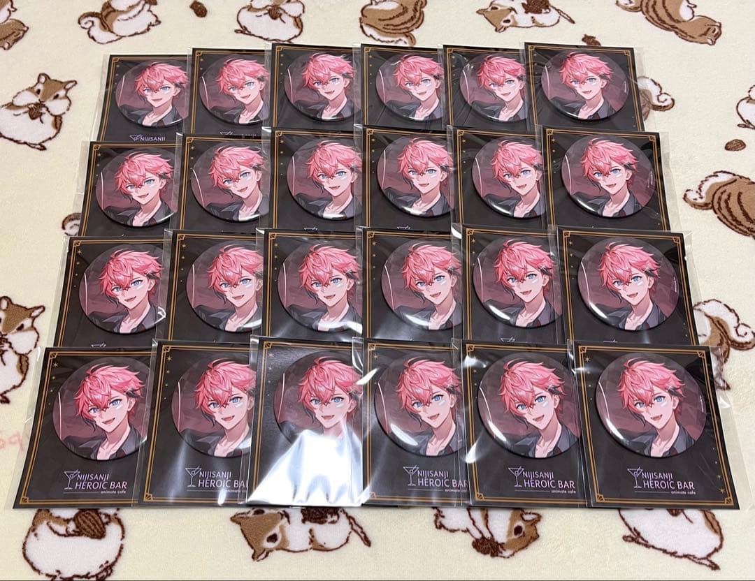 にじさんじ 赤城ウェン 缶バ 赤城ウェン iCouleur コラボ 缶バッジ にじさんじ - メルカリ