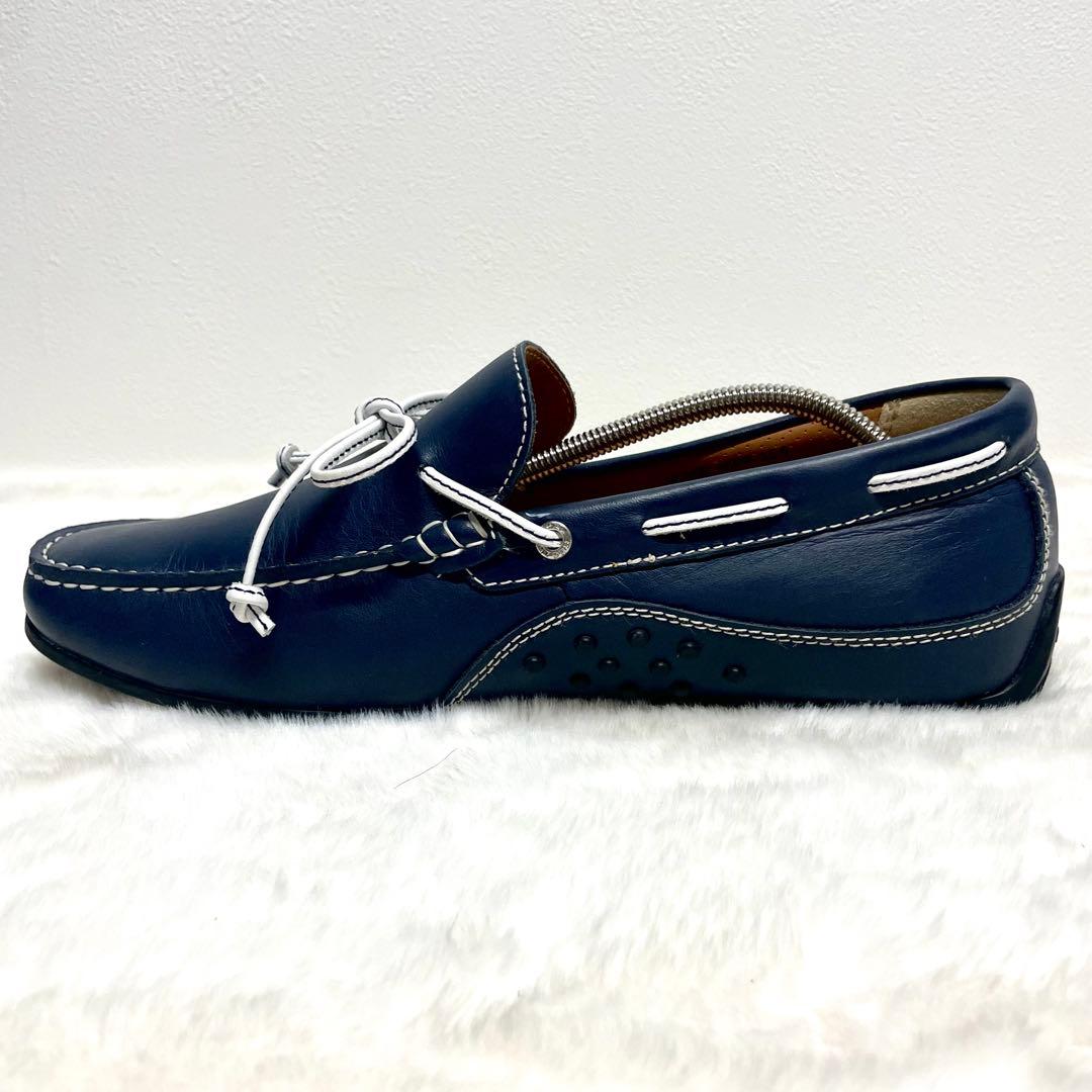 【未使用級✨】REGAL ネイビー 55PRドライビングシューズ 25.5cm