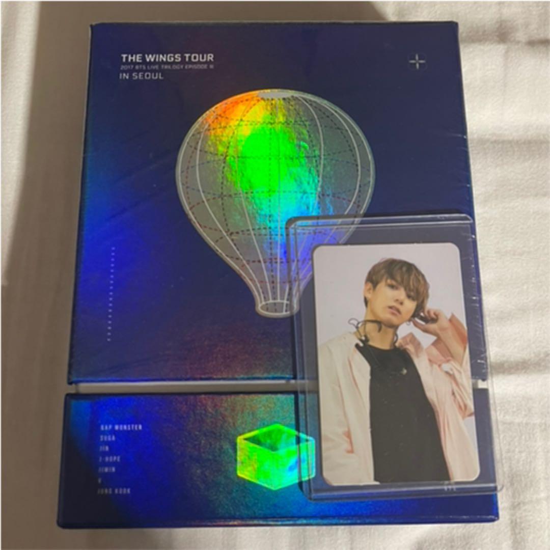 BTS THE WINGS TOUR in SEOUL DVD ジョングク BTS 2017 The Wings Tour In Seoul DVD Live Trilogy Episode III