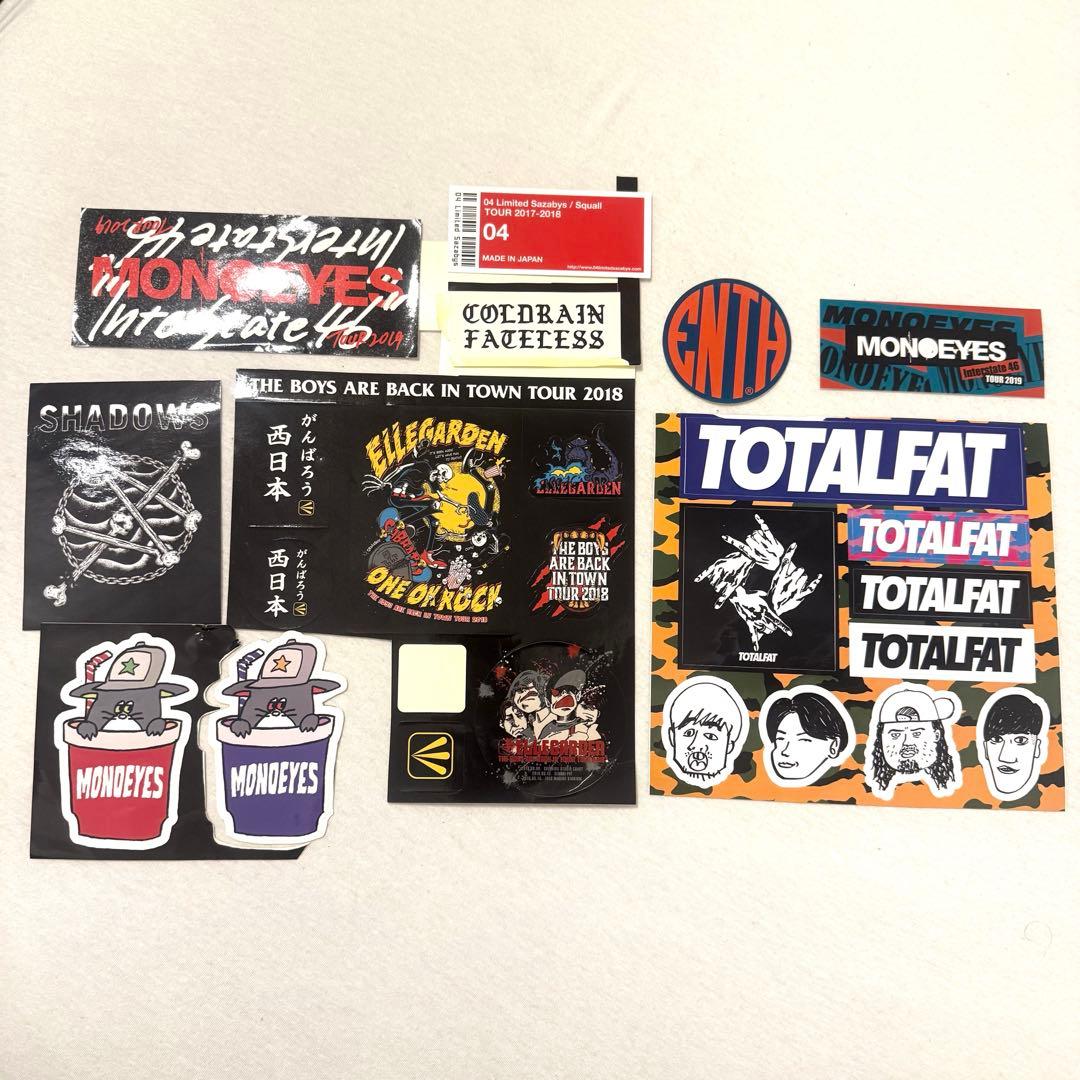 邦ロック バンド ステッカー セット - メルカリ