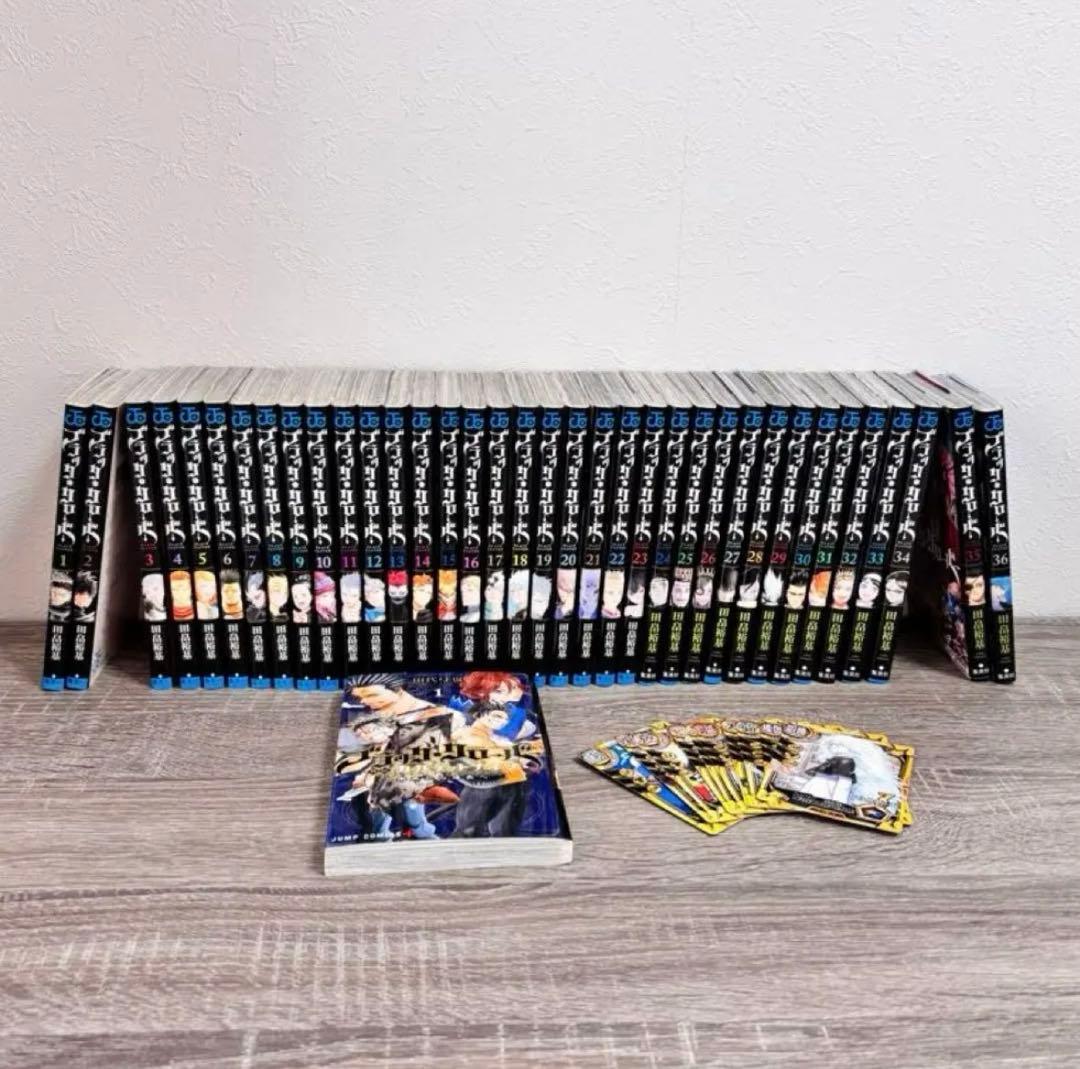 ブラッククローバー 1〜36巻＋外伝カルテットナイツ1巻カード11枚付