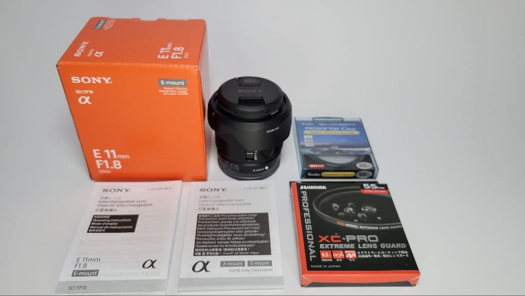 SONY Eマウントレンズ E11mm F1.8 フィルターセット SONY E 11mm F1.8【APS-C専用 Eマウントレンズ】SEL11F18 | パンダ