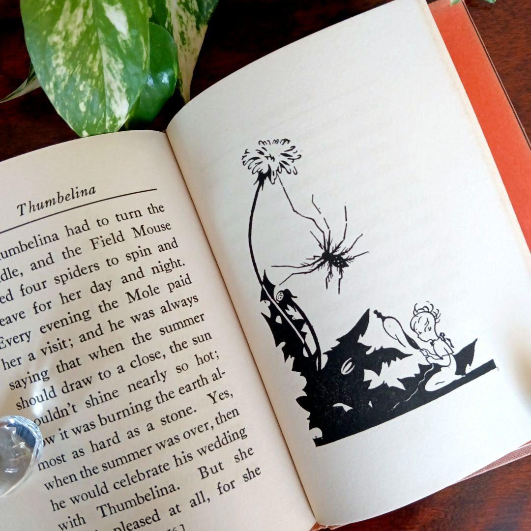 洋書古書 1957年 Nerman ネイマン 希少 おやゆび姫 ヴィンテージ