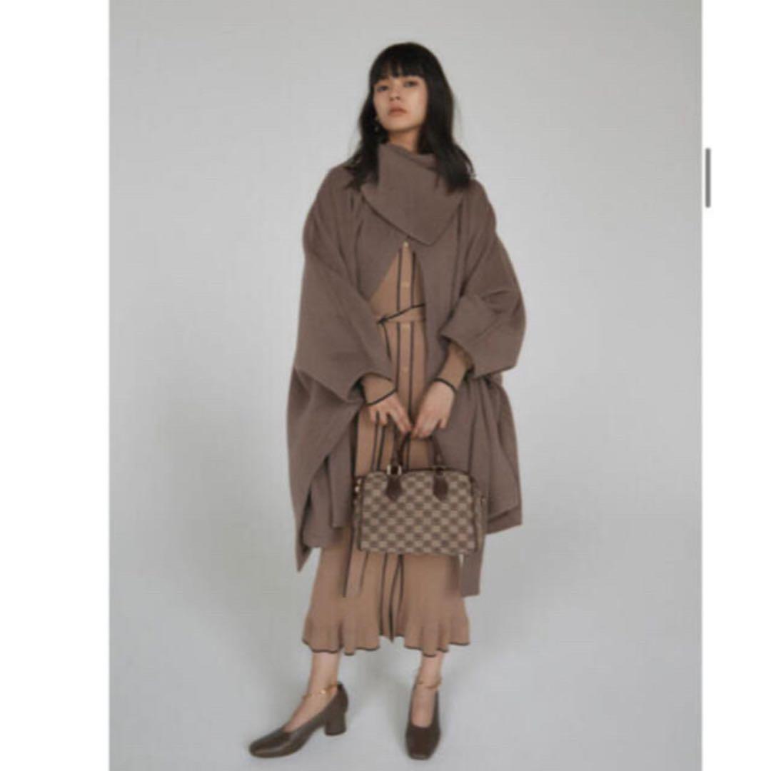 スナイデル_ミドルレングスポンチョコート - メルカリ