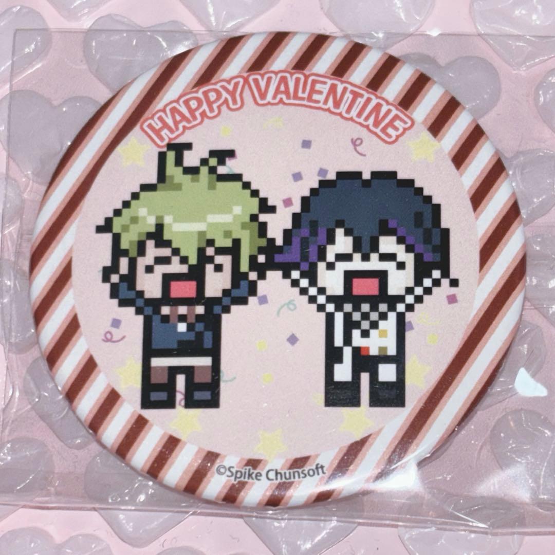 ダンガンロンパ 王馬小吉 天海蘭太郎 プリロール 缶バッジ ドット絵