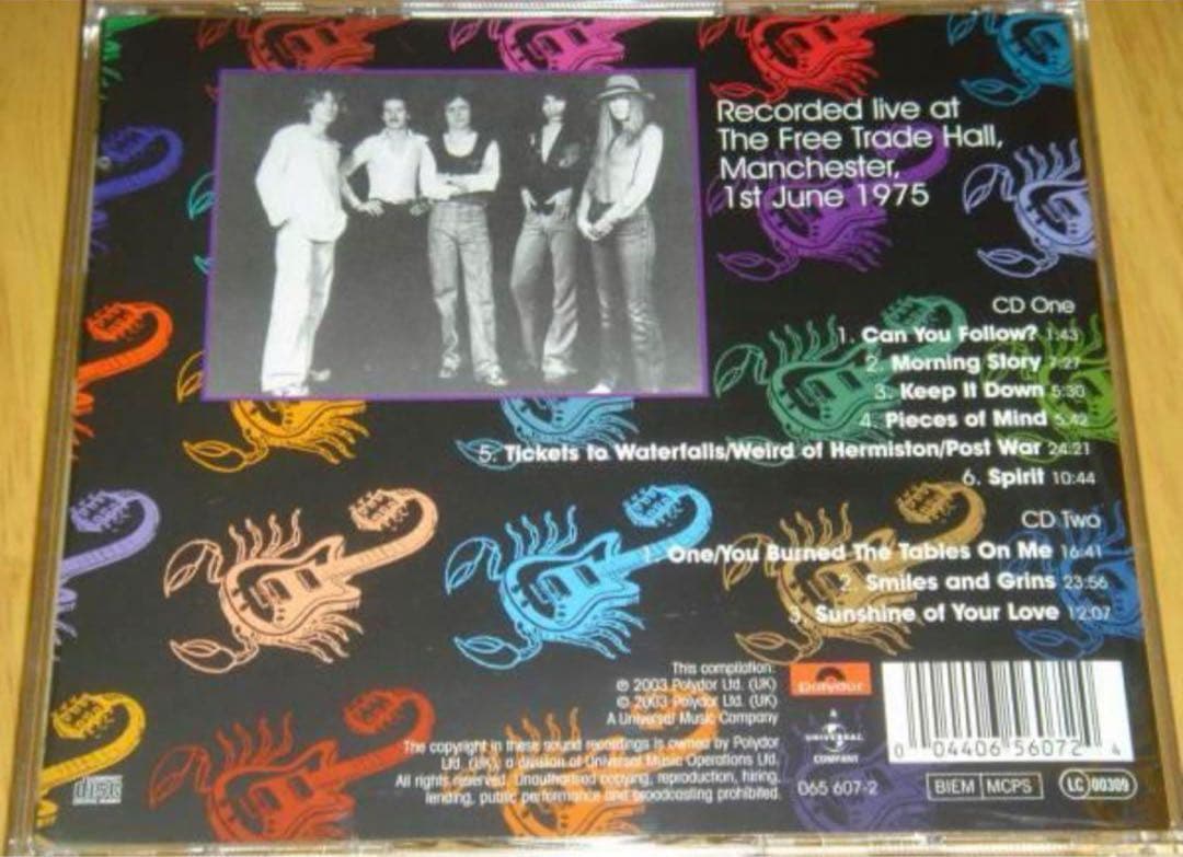 MICK TAYLOR参加！JACK BRUCE BAND/LIVE '75 - メルカリ