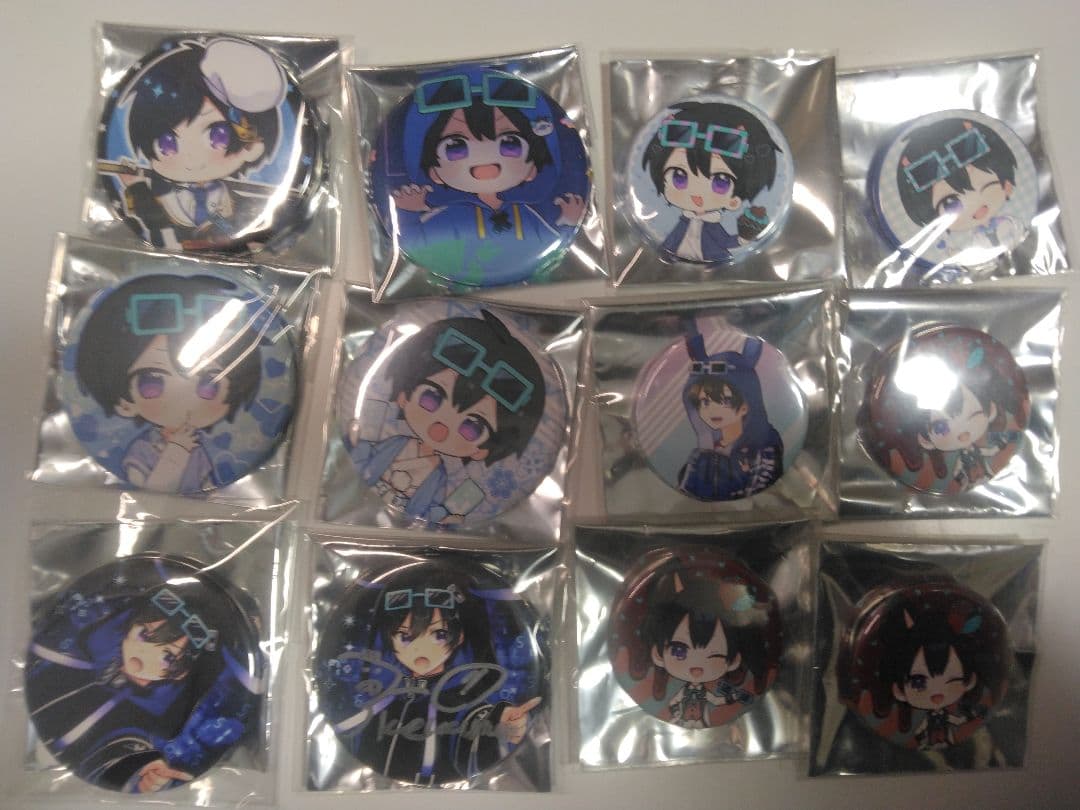 ポケカメン 缶バッジ 12個セット - メルカリ