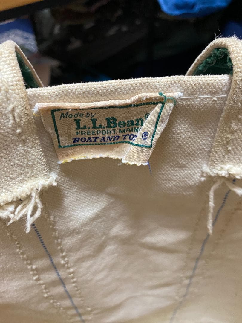 激レア！！80s L.L.BEAN ビーントート 2色ギザタグ