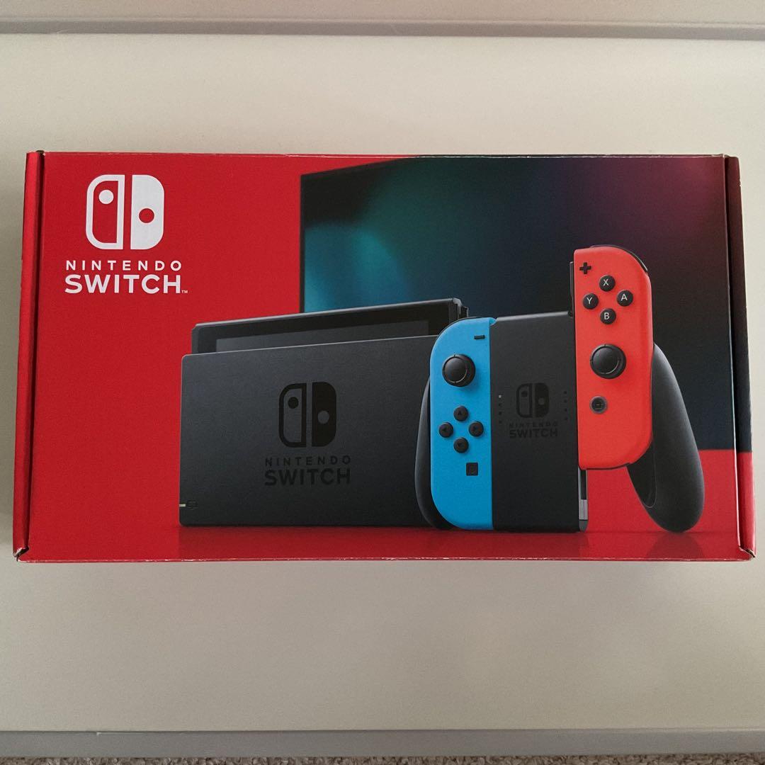 Nintendo Switchスイッチ本体　ネオンブルー（L）ネオンレッド（R） Amazon.co.jp: Nintendo Switch Joy-Con(L) ネオンブルー/(R) ネオン