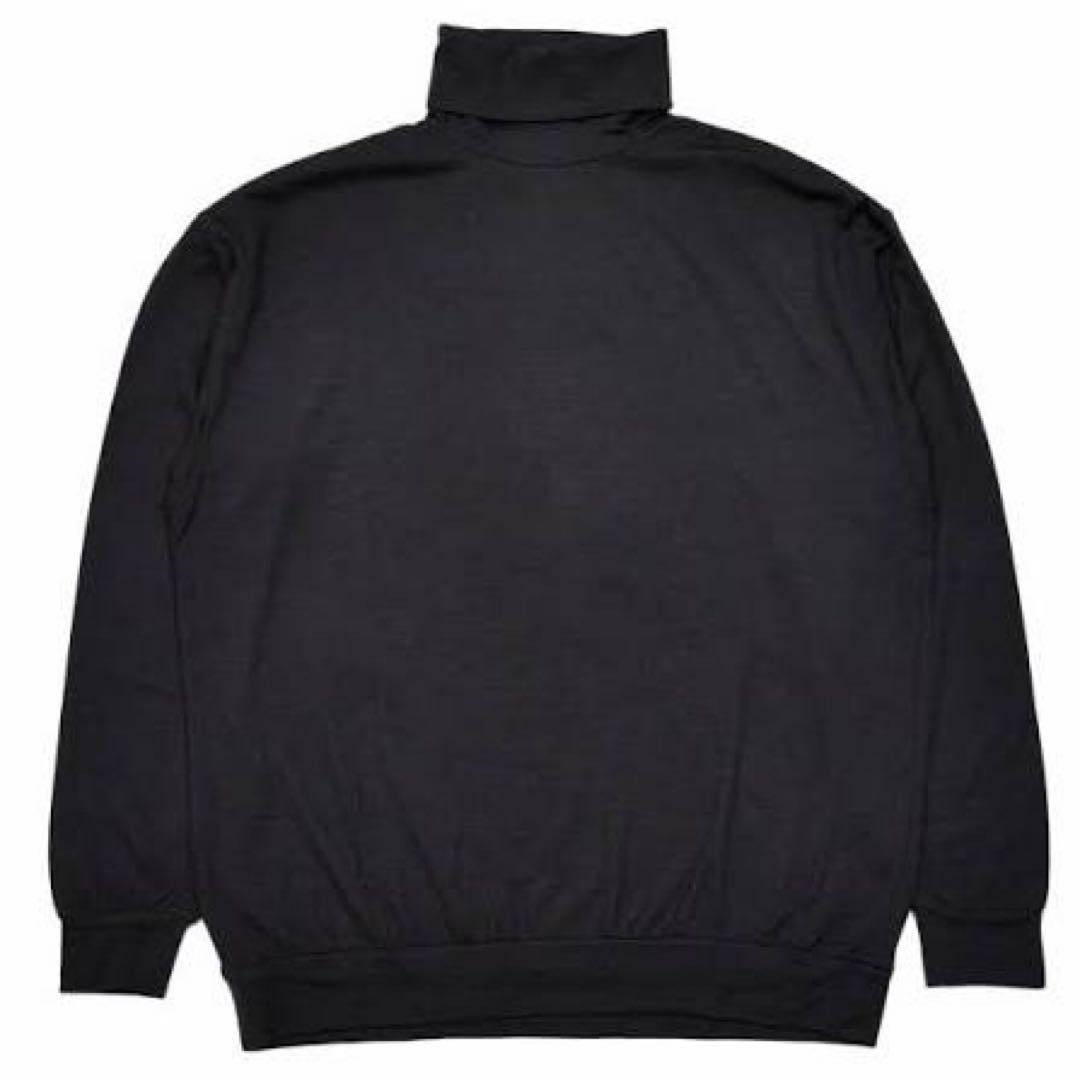 24aw ウール天竺長袖タートルネック　size4 COMOLI (コモリ) ウール天竺 長袖タートルネック