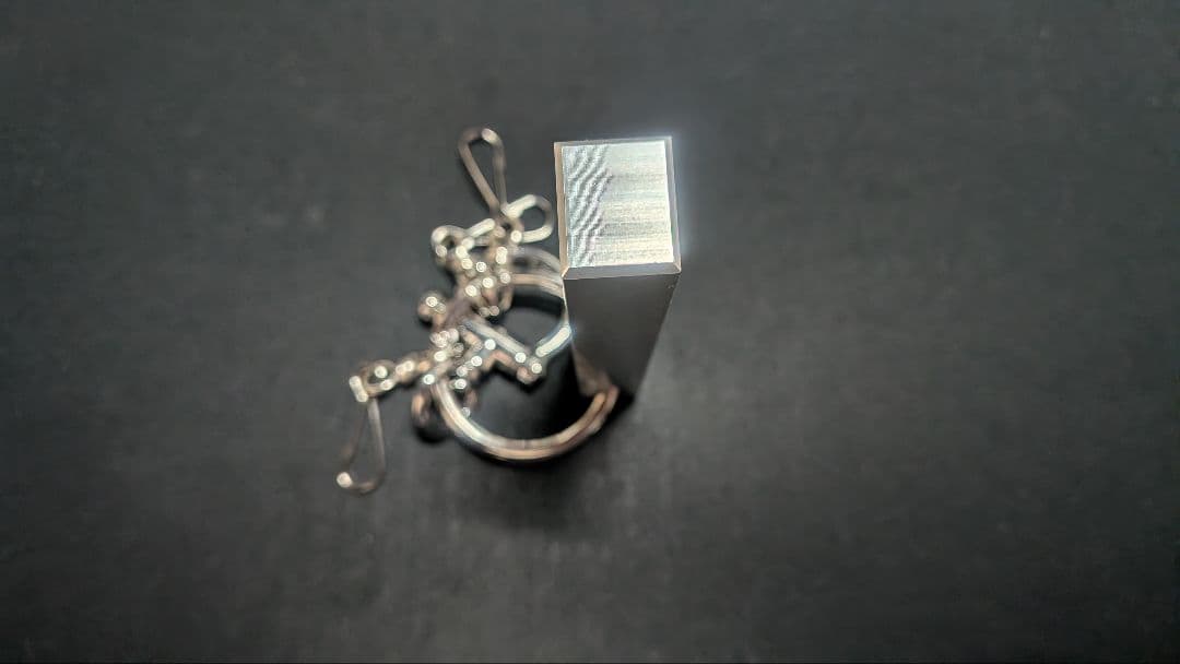 【ADRER】 メタル レトロ ホテル キーリング リミテッド 999 -235