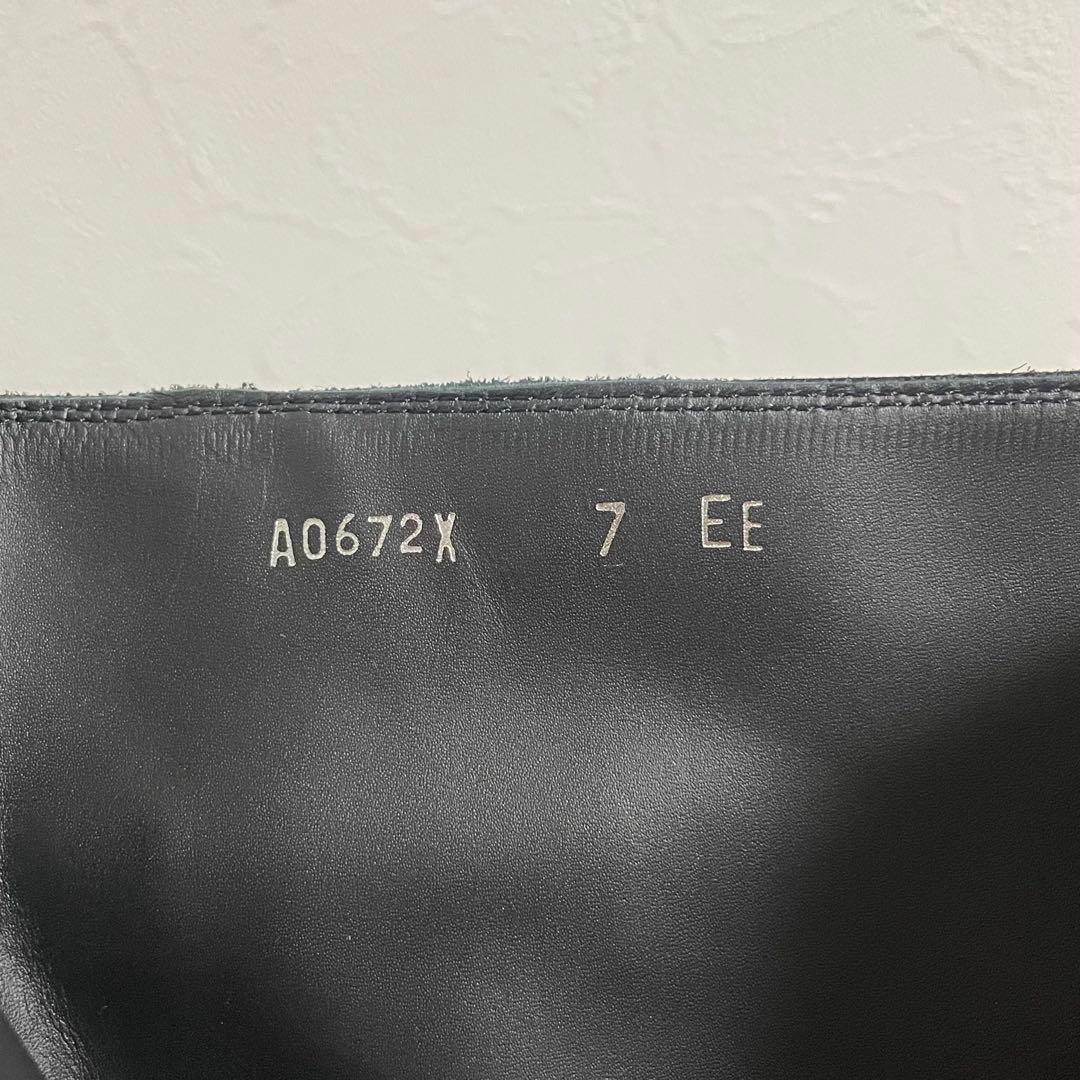 Ermenegildo Zegna (ゼニア)レザーブーツ 25.5cm 黒色