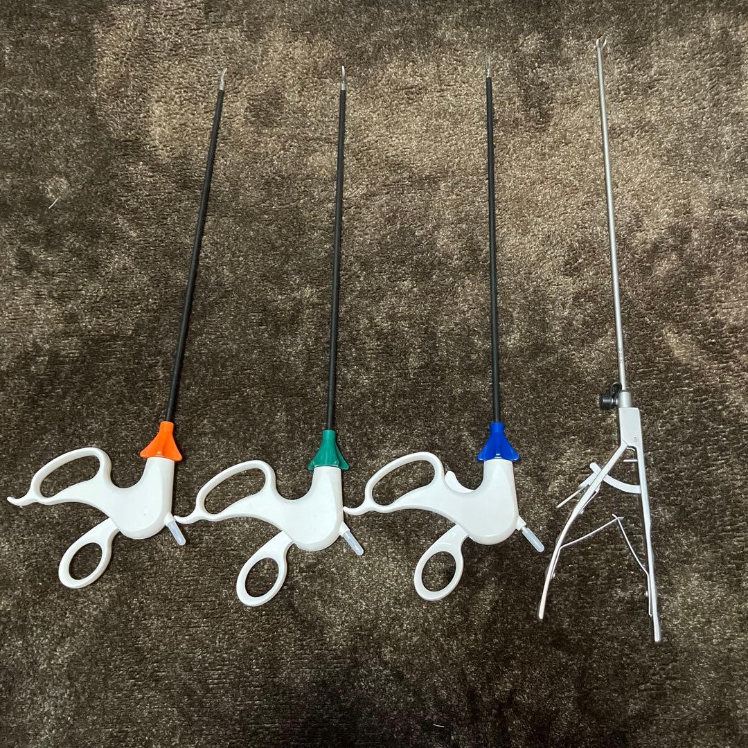 腹腔鏡ラパロ 練習用4本セット 練習台つき - メルカリ