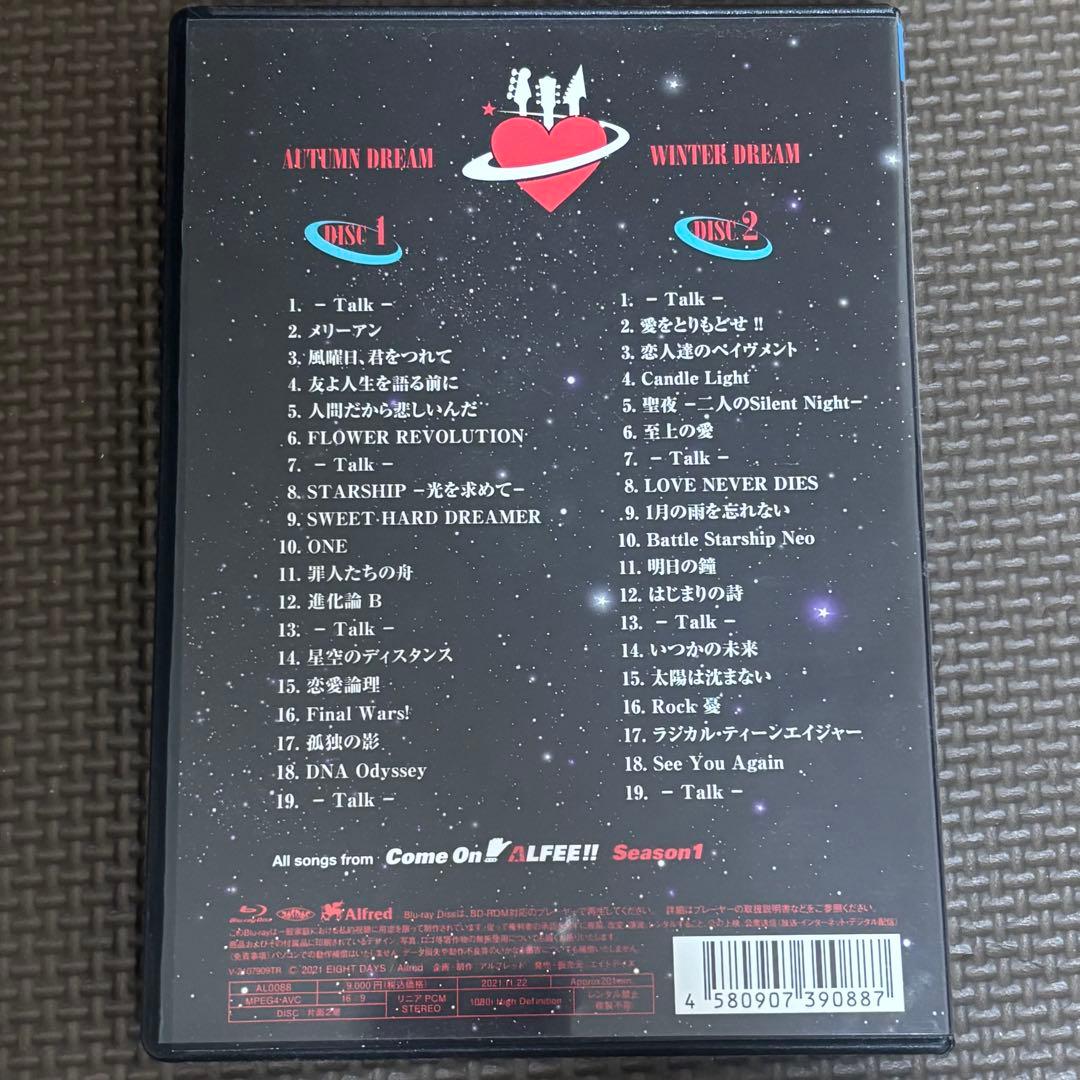 THE ALFEE LOVE&HOPE 2020-2021 Blu-ray