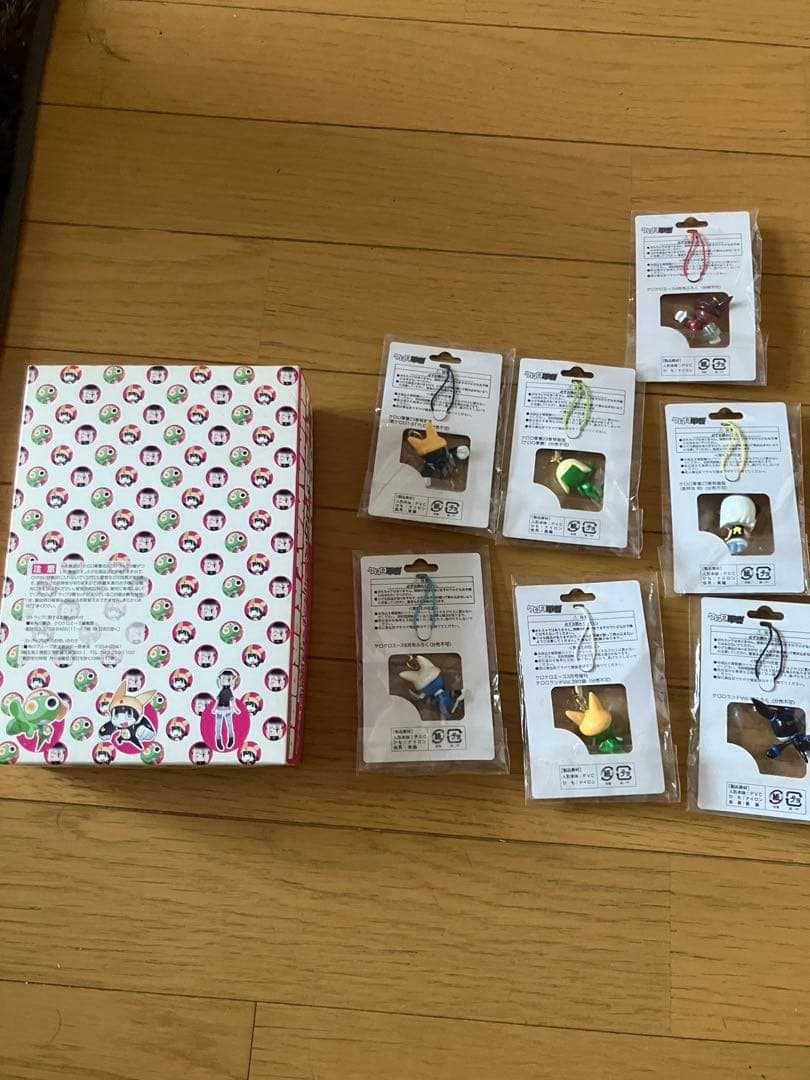 ケロロ軍曹23特装版 他 ケロケロエース付録 非売品 ストラップ全部で7