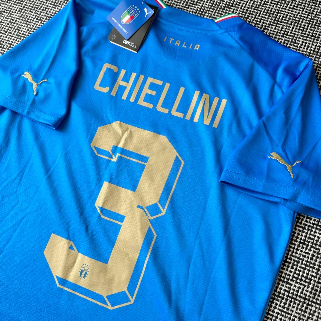 新品・タグ付き】ジョルジョ・キエッリーニ ＃3 イタリア代表