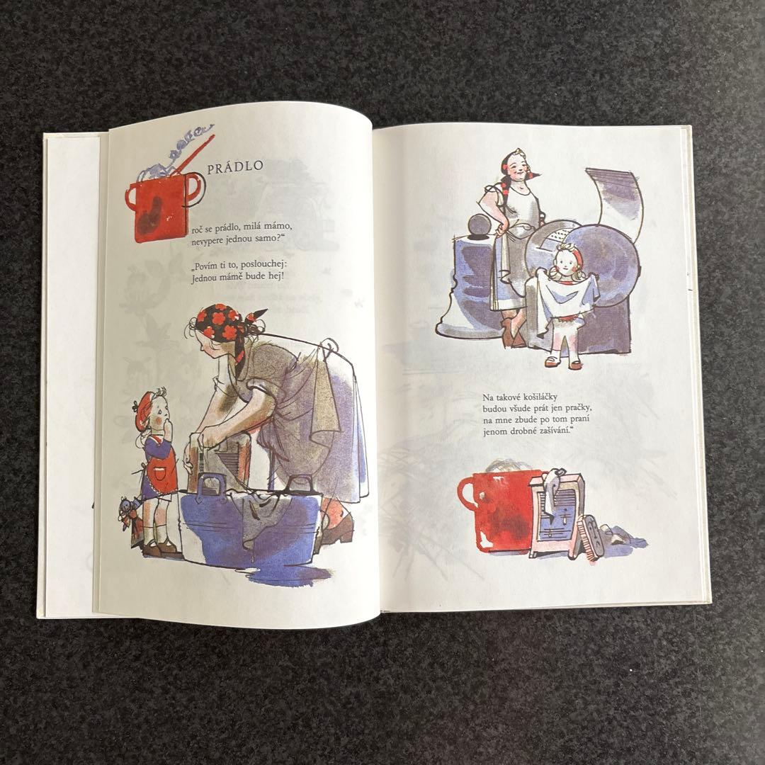 アドルフ・ザーブランスキー チェコの古い絵本 ヴィンテージ Je Nam