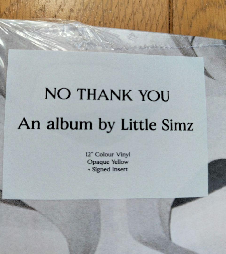 Little Simz NO THANK YOUレコード サイン入り | 激安通販のイーサプライ