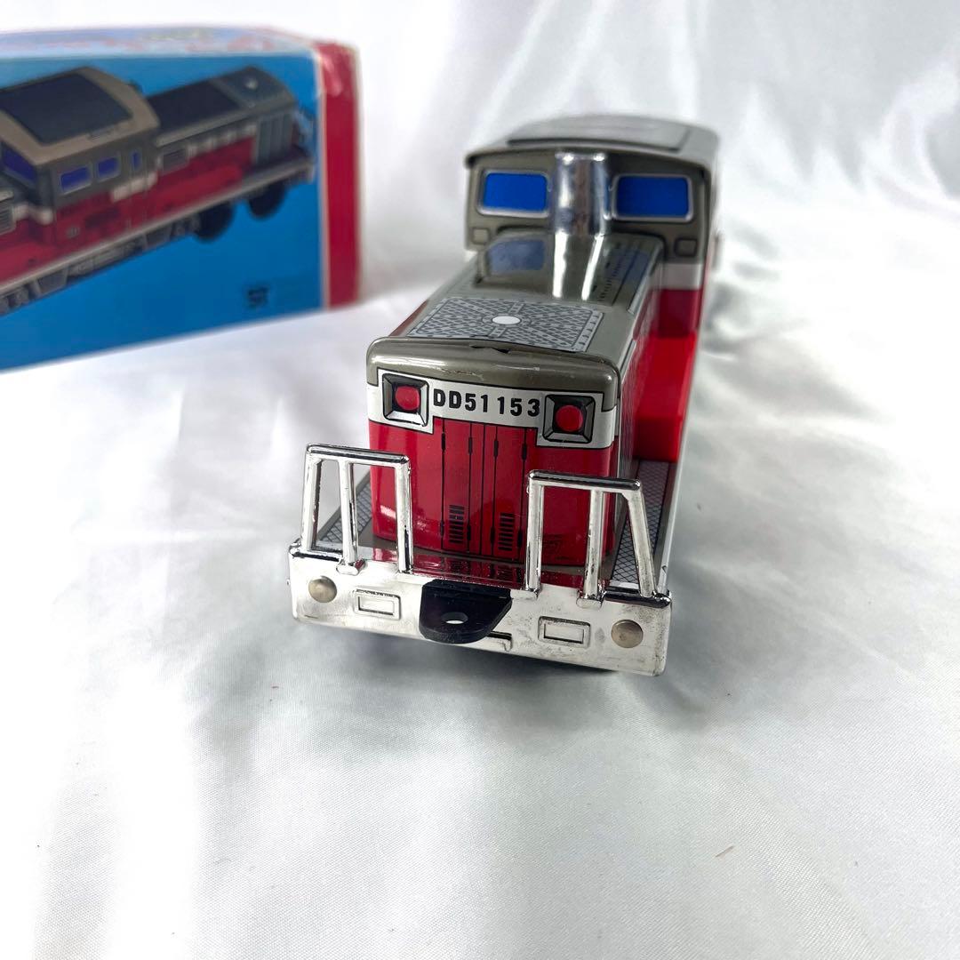 希少】イチコー ディーゼル機関車 DD51 ブリキ 鉄道模型 玩具 元箱