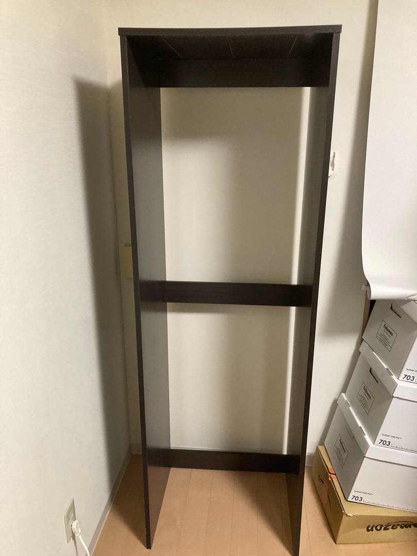 【サナト出品】配送変更後　J-Supply 3連 本棚 キャスター付き