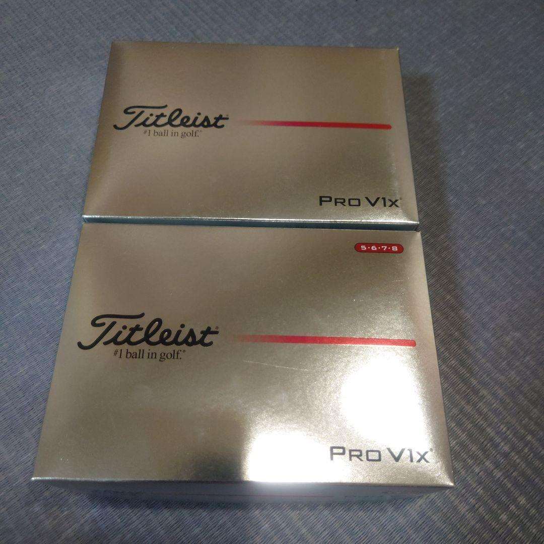 Titleist Pro V1x 2ダース記念マーカ付　新品未使用 楽天市場】タイトリスト pro v1x 2ダースの通販
