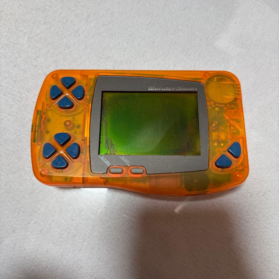 ワンダースワン 本体 オレンジ - メルカリ