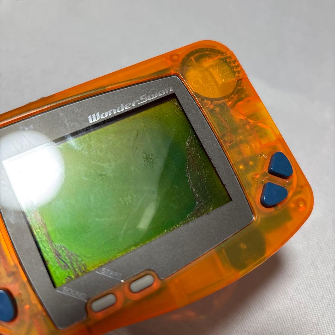 ワンダースワン 本体 オレンジ - メルカリ