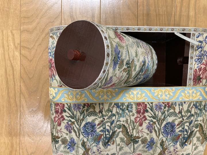 ボビンレース用 クッサン ローラー付き アンティーク 美品 卸売