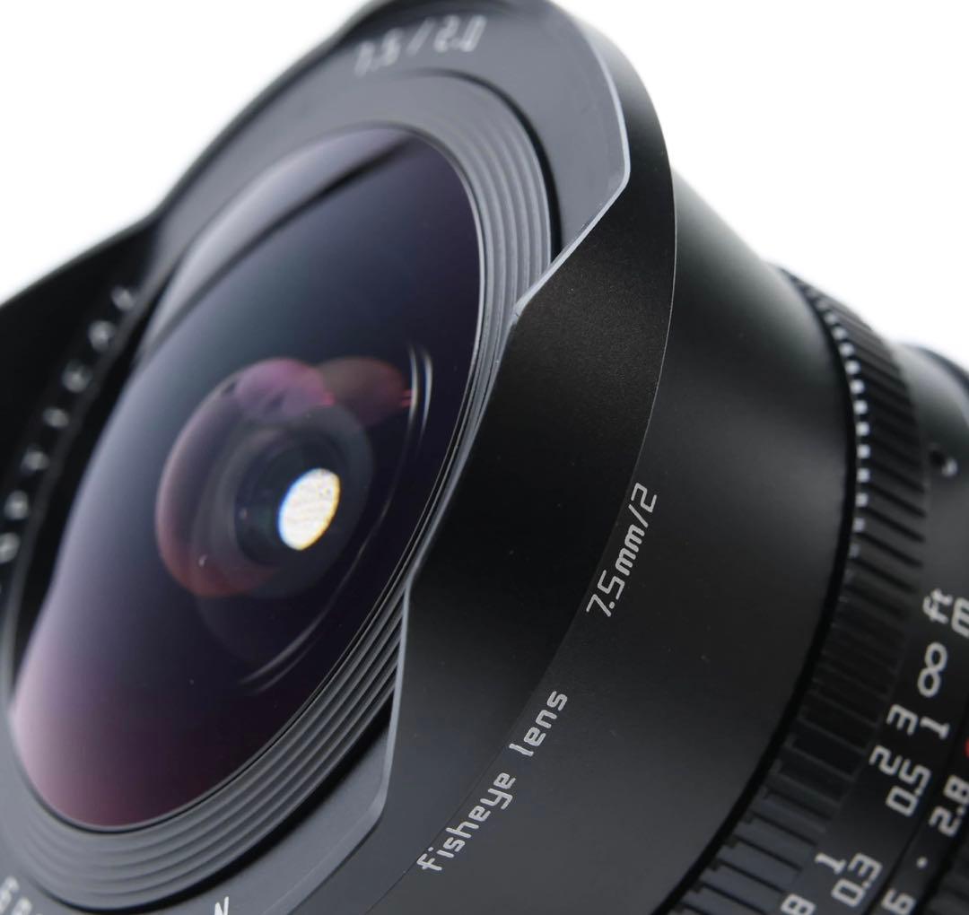 TTArtisan 7.5mm F2 C Fisheye マイクロフォーサーズ用