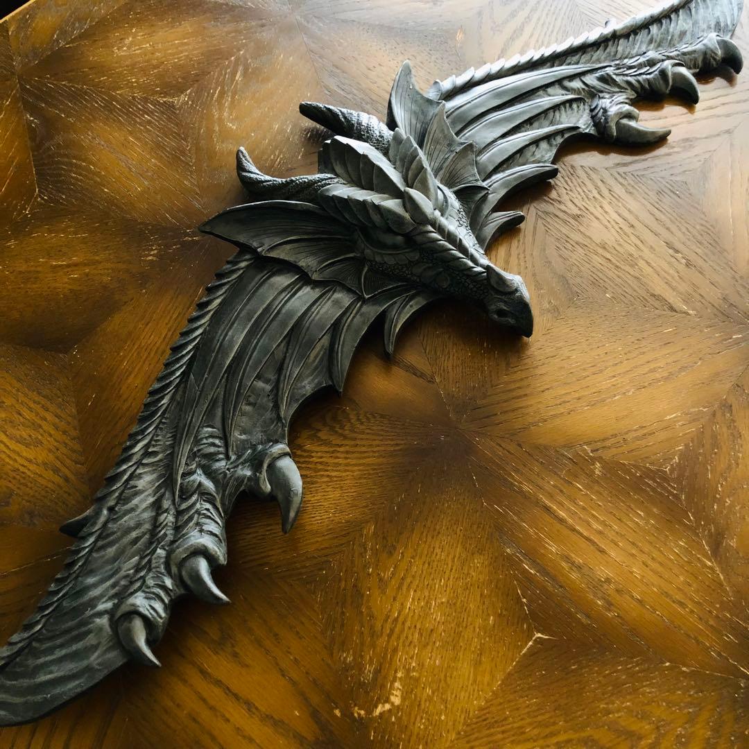 ドラゴン 壁掛け オブジェ 大型 インテリア 龍 店舗装飾 - メルカリ