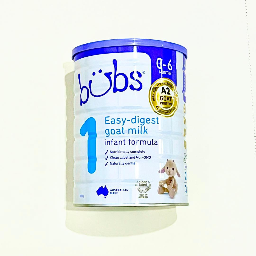 2缶セット バラ不可bubs バブズ ヤギミルク ステップ1 800g bubs bubs