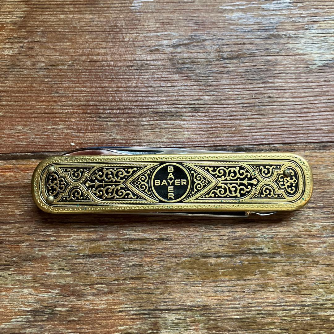 アンティーク ドイツ製 BAYER バイエル ポケットナイフ 希少 - メルカリ