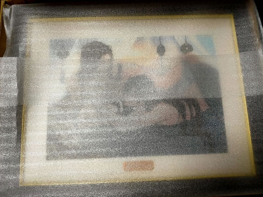 魔道祖師 4周年記念展 会場限定受注販売メモリアルアート 横型（青