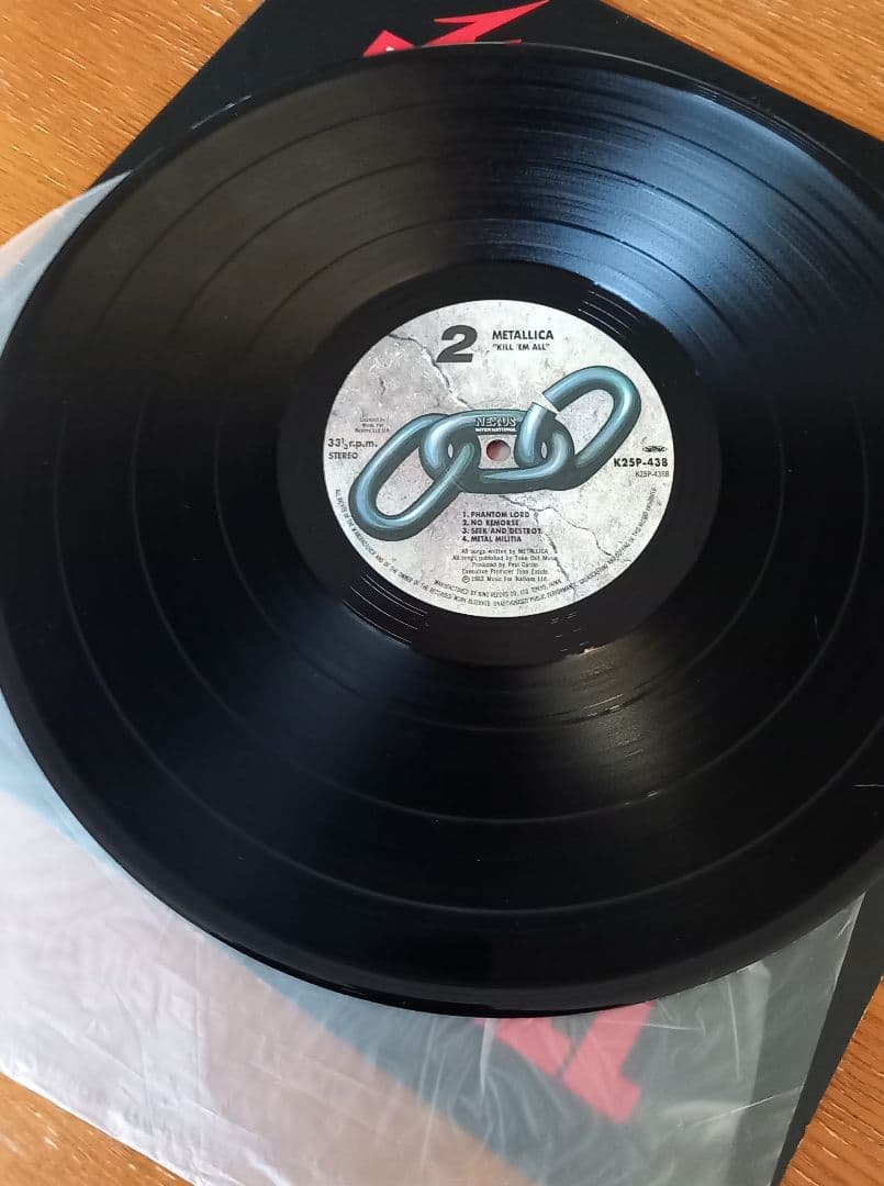 送料込 Metallica メタリカ キルエムオール 日本1984 血染めの鉄槌